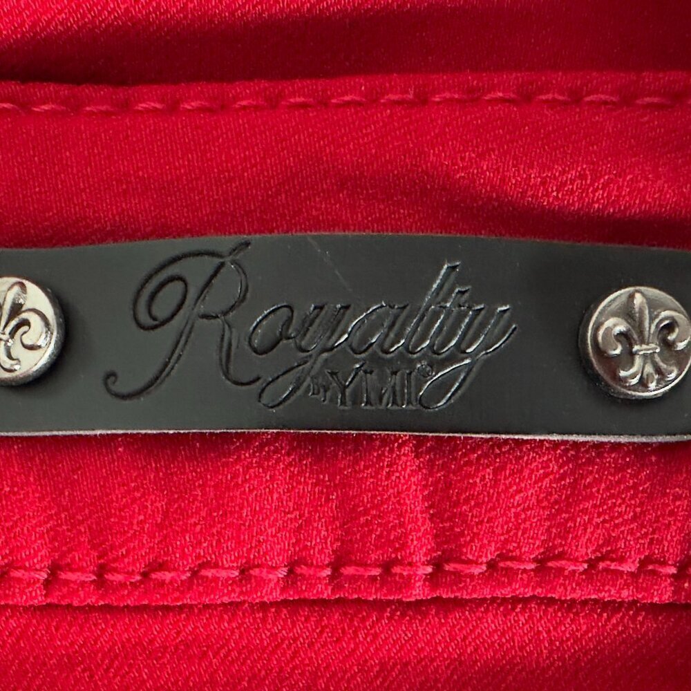 Royalty by YMI Red Stretch Skinny Jeans, Size 10/12, NWOT - Picture 6 of 6